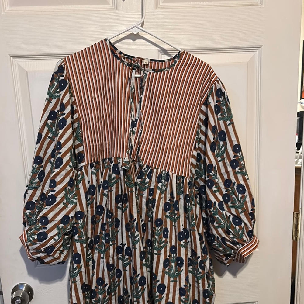 Etsy Babita Textiles 100% cotton maxi dress